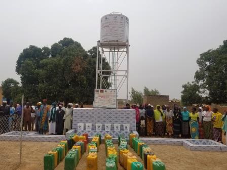 Installation d’adduction d’eau potable Simplifié à Guirgo (Kombissiri)